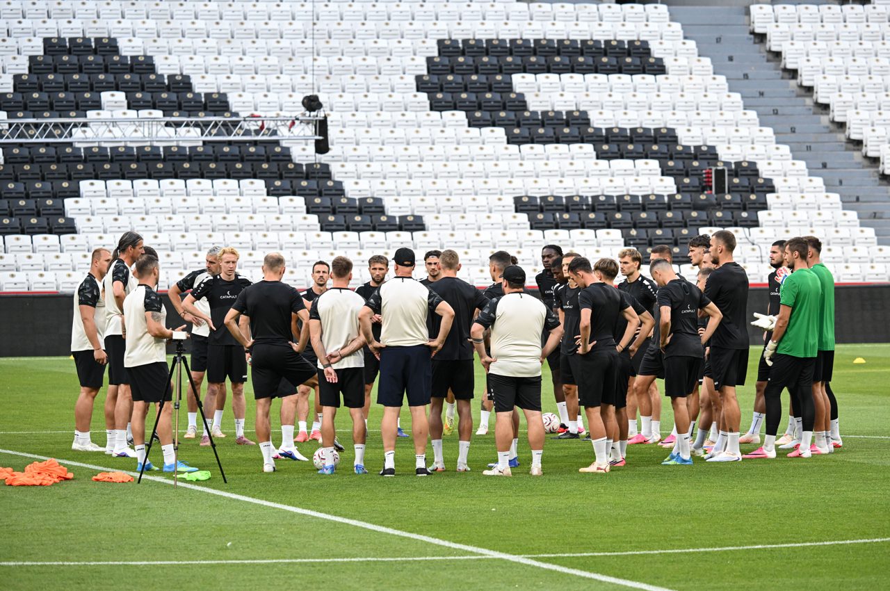 Beşiktaş, Hradec Kralove maçının hazırlıklarını tamamladı