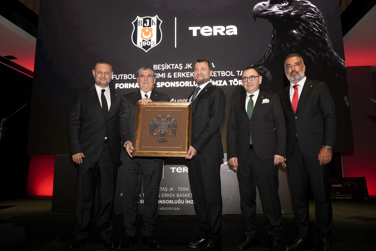 Beşiktaş Kulübü, Tera Yatırım Holding ile sponsorluk anlaşması imzaladı